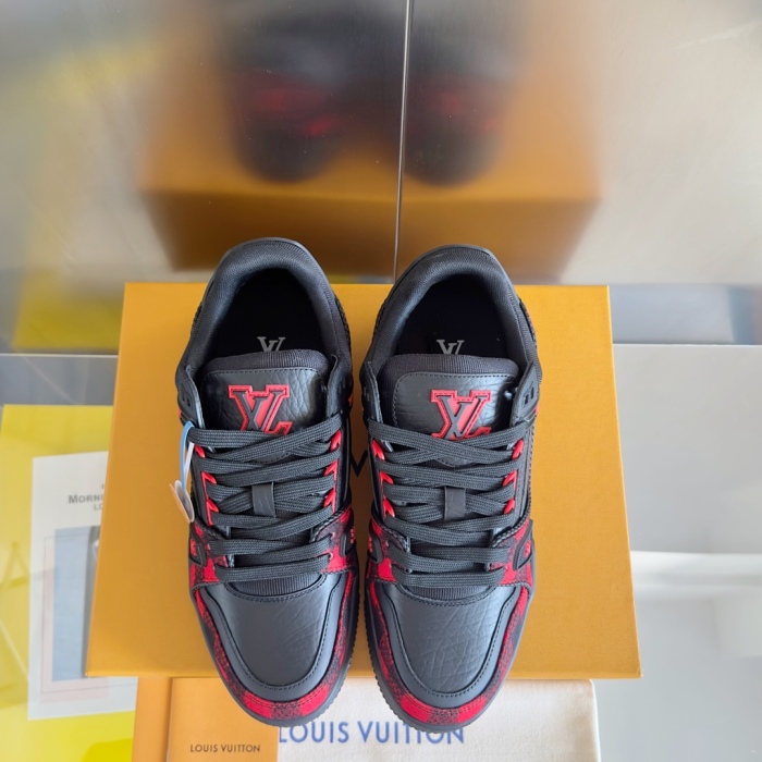 Louis Vuitton LV Trainer Damier New Men Sneaker Size 40-45