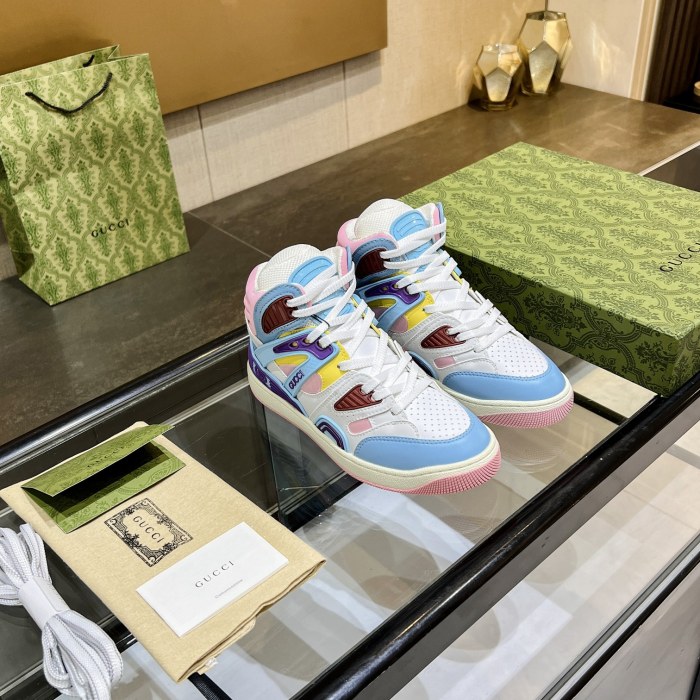 Gucci Basket Sneaker Size 36-45 6-Color