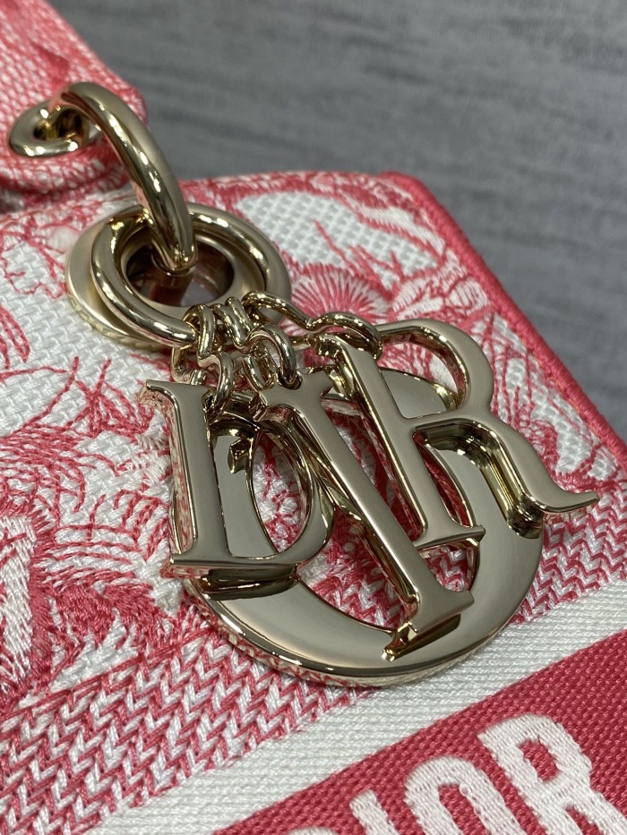 Dior Lady D-Lite Women Shoulder Bags Size 24*11*20cm