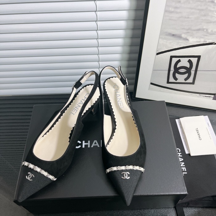 Chanel Slingbacks Pumps Size 35-41 4-Color