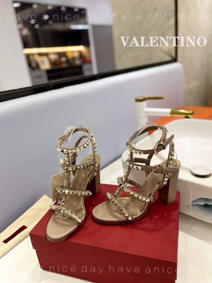 Valentino Rockstud Ankle Strap Pumps Size 35-41 5-Color