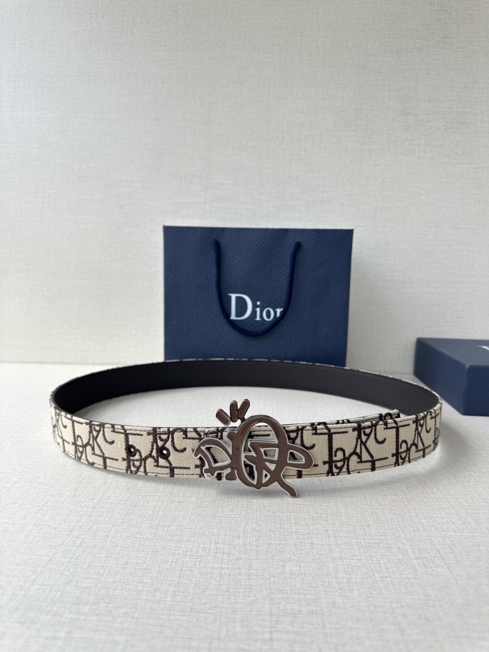Dior Men Belt Width 3.5cm