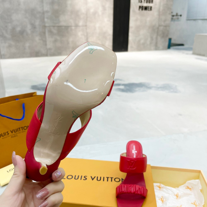 Louis Vuitton Drapy Pumps Size 36-41 Height 8.5cm   4-Color