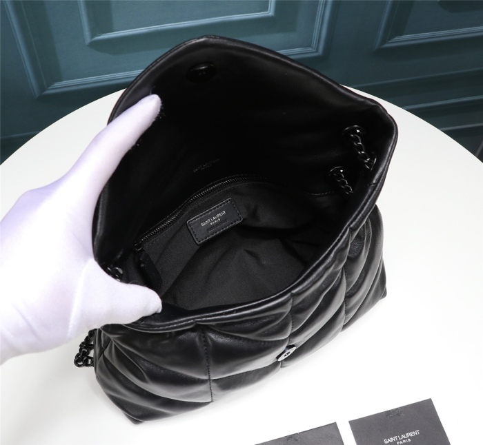 YSL Lou Lou Puffer Women Shoulder Bags Size 29*17*11cm