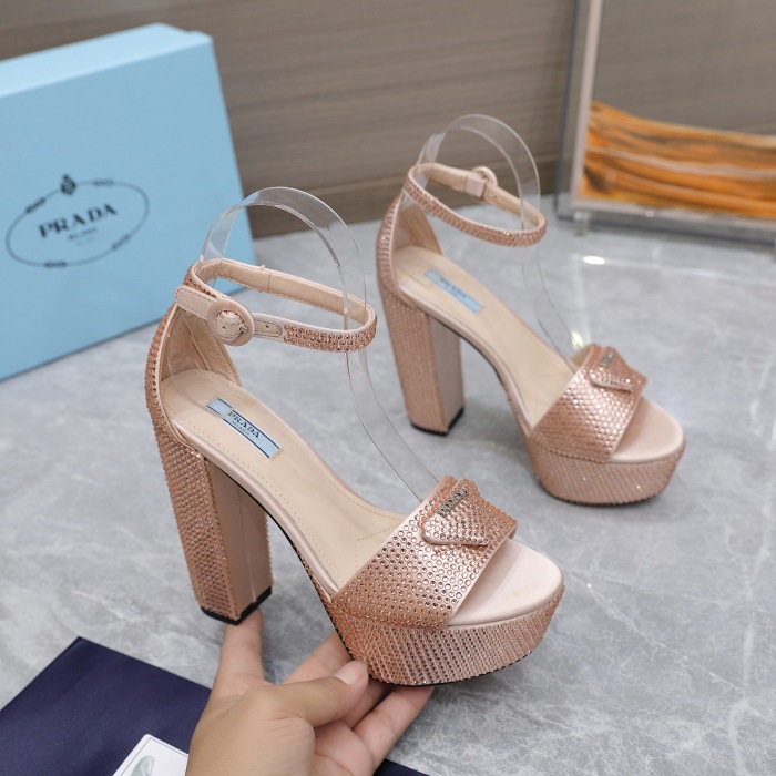 Prada Satin platform Pumps Size 36-41  6-Color