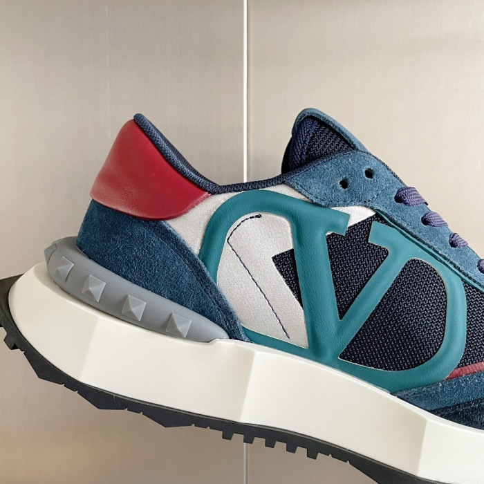 Valentino Netrunner Fabric Sneaker Size 36-45   4-Color