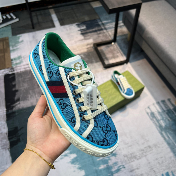 Men's GG Gucci Tennis 1977 sneaker Size 35-46 4-Color