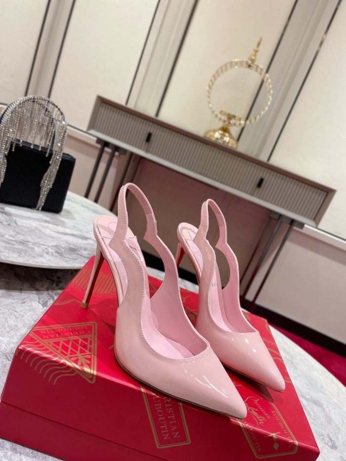 Christian Louboutin Hot Chick Sling Pumps Size 35-41 3-Color