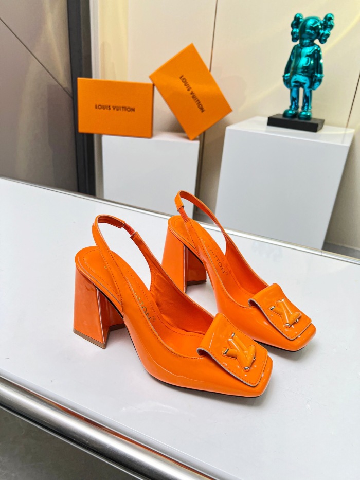Louis Vuitton Shake Slingback Pumps Size 35-41 6-Color