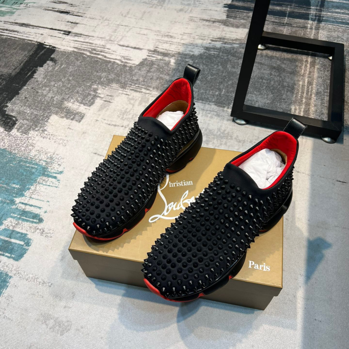 Christian Louboutin Spike Sock Sneaker Size 36-46 2-Color