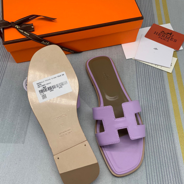 Hermes Oran Slippers Size 35-41  11-Color
