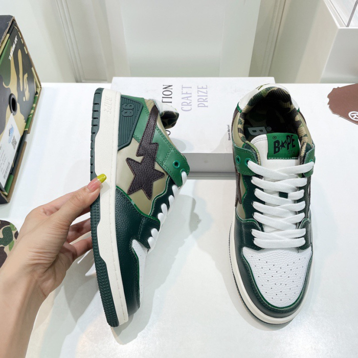Bape SK8 STA Sneaker Size 36-45   8-Color