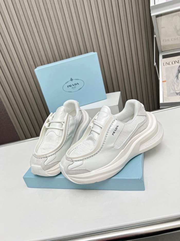 Prada 2024 New Systeme brushed leather dad Sneaker Size 36-45