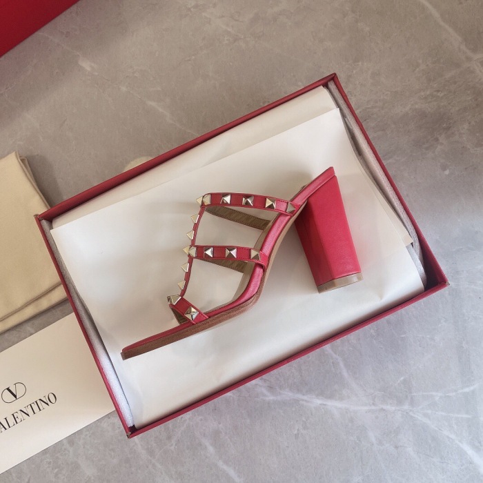 Valentino Rockstud Calfskin Leather Pumps Size 35-41 5-Color