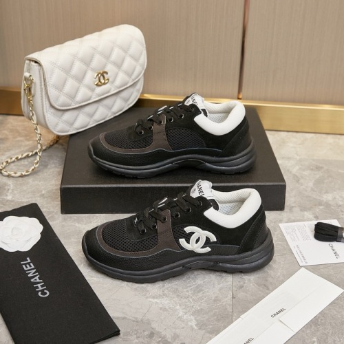 Chanel 2024 New Coton Tweed Sneaker Size 36-46