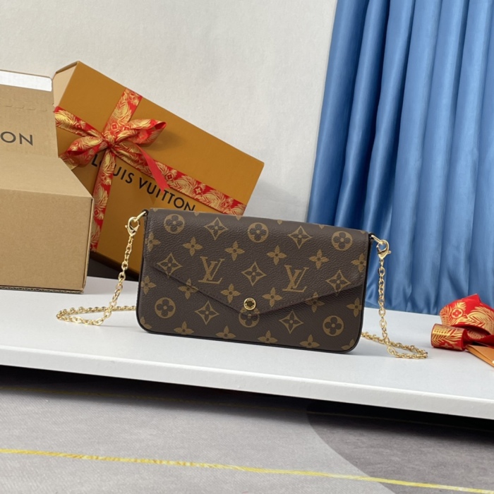Louis Vuitton M61276 Félicie Pochette Women Bags Size 21*12*3cm