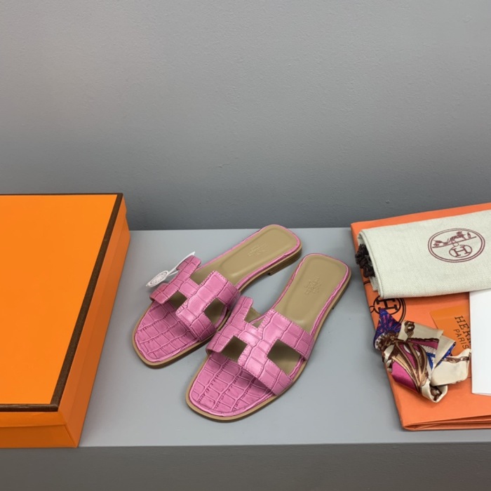 Hermes Oran Slippers Size 35-41  9-Color