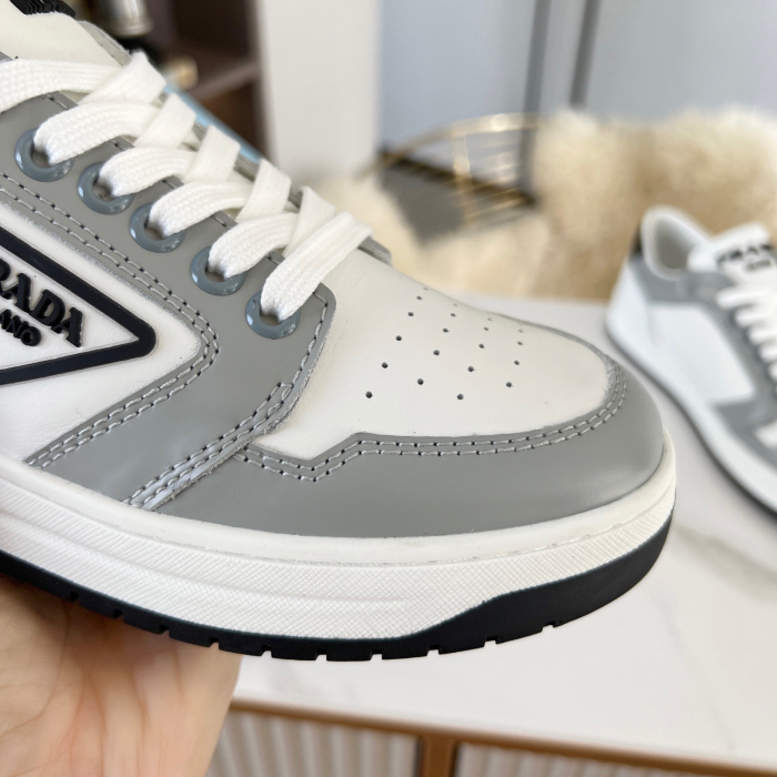 Prada District Leather Sneaker Size 36-45   5-Color