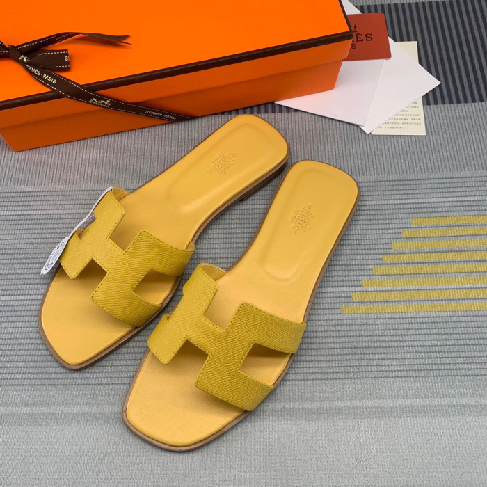 Hermes Oran Slippers Size 35-41  14-Color