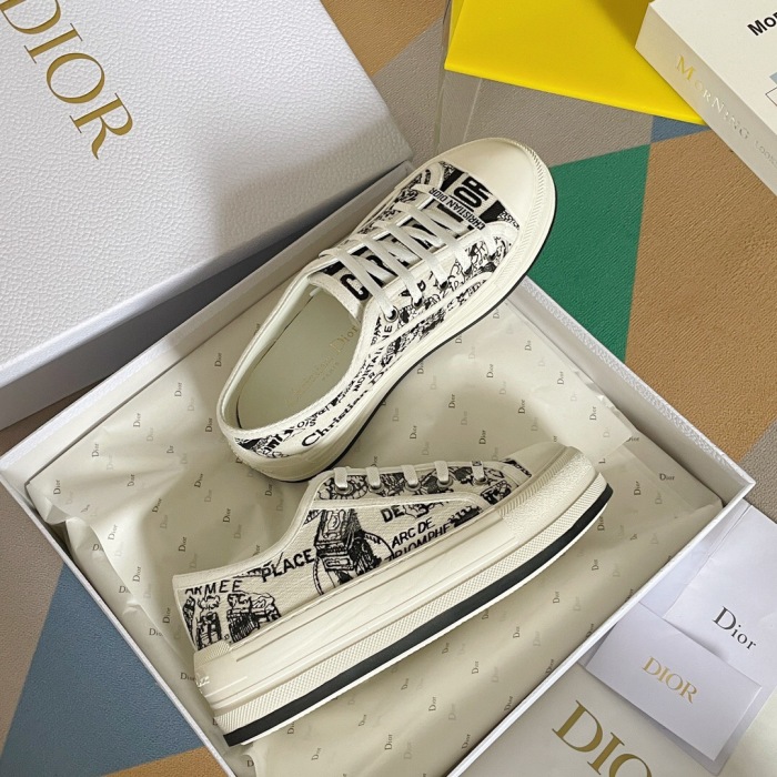 Dior Walk'N'Dior Platform Sneaker Size 35-40 4-color