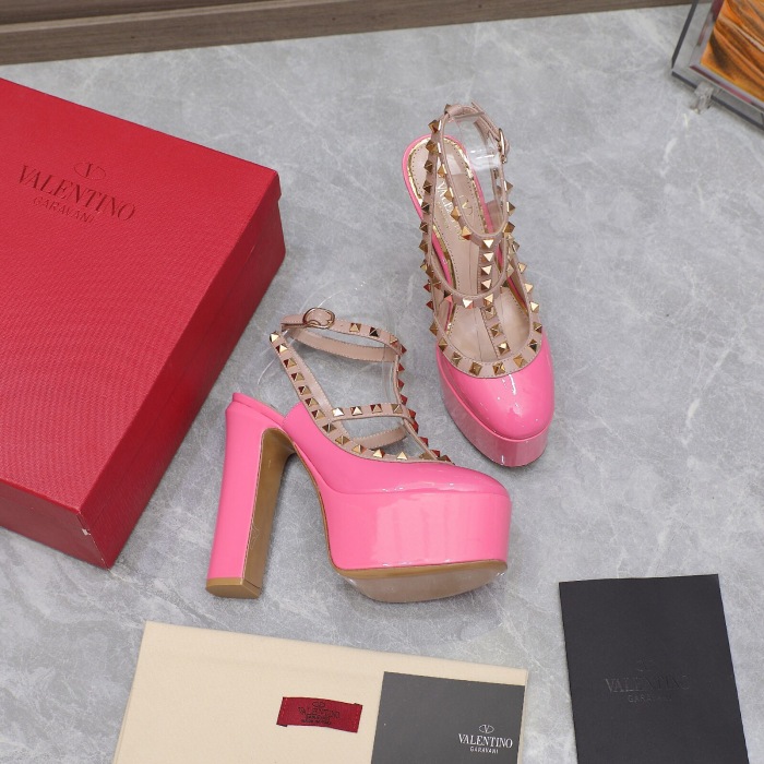 Valentino Rockstud Platform Pumps Size 35-41 6-Color
