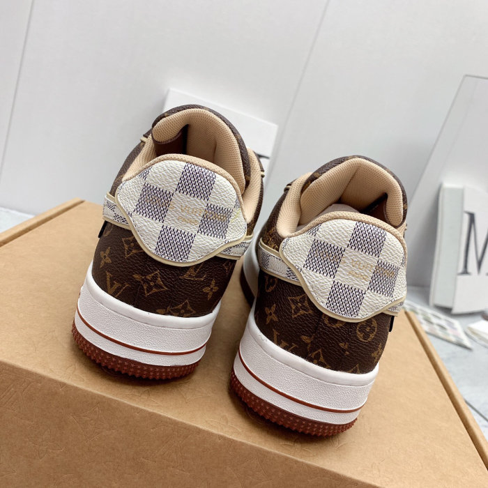 Louis Vuitton x Off White x Air Force 1 Sneaker Size 36-45   9-Color