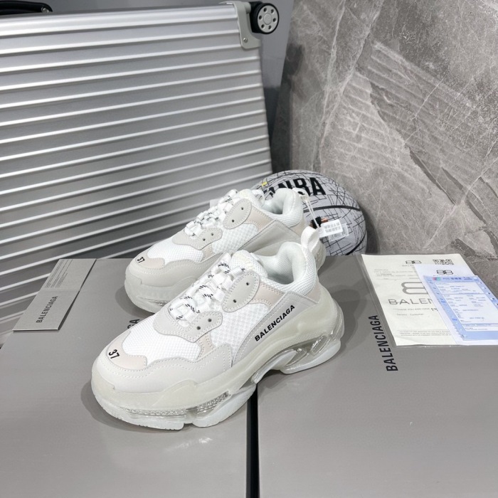 Balenciaga Triple S Clear Sole Sneaker Size 35-46  8-Color