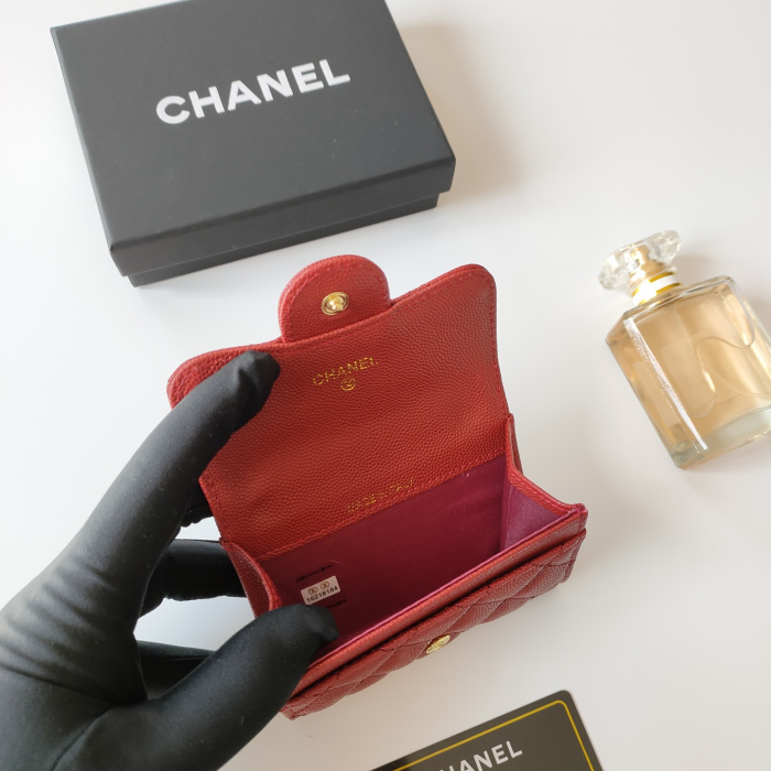 Chanel Card Holder Size 11*7.5*2cm 10-Color