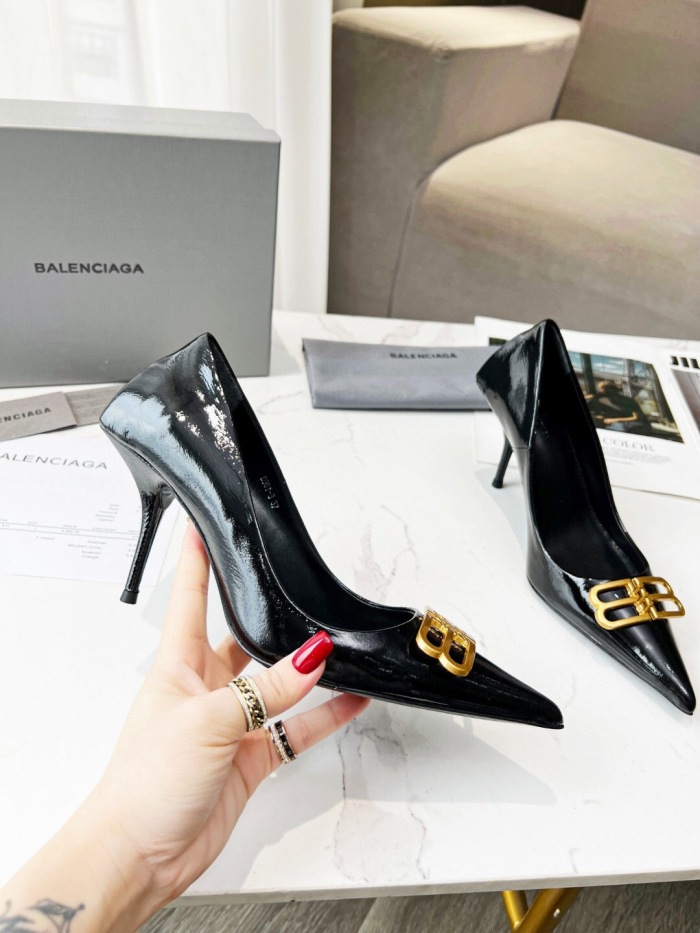 Balenciaga Square Knife BB Pumps Size 35-40 2-Color