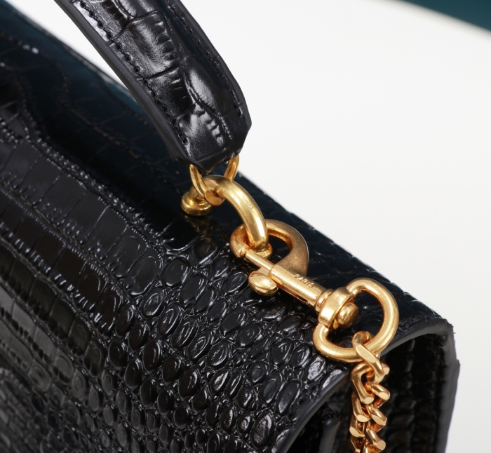 YSL Medium Sunset Women Shoulder Bags Size 25*18*5cm