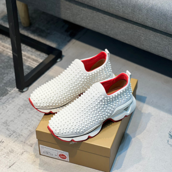 Christian Louboutin Spike Sock Sneaker Size 36-46 2-Color