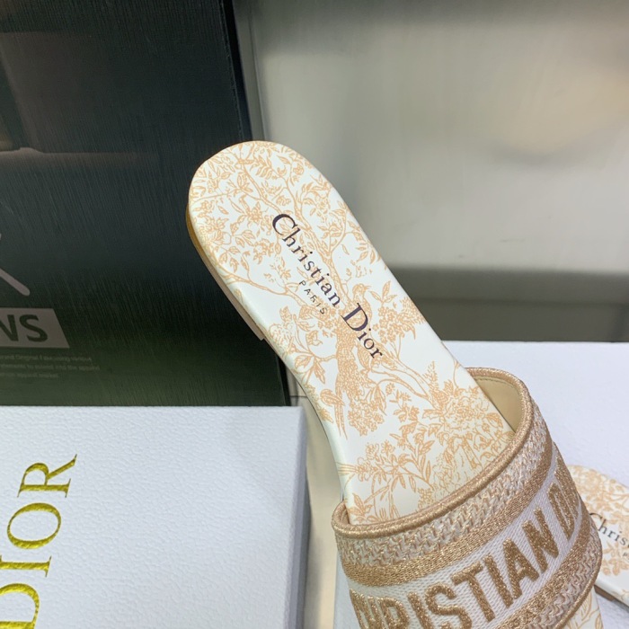 Dior Dway Slippers Size 35-41 8-Color
