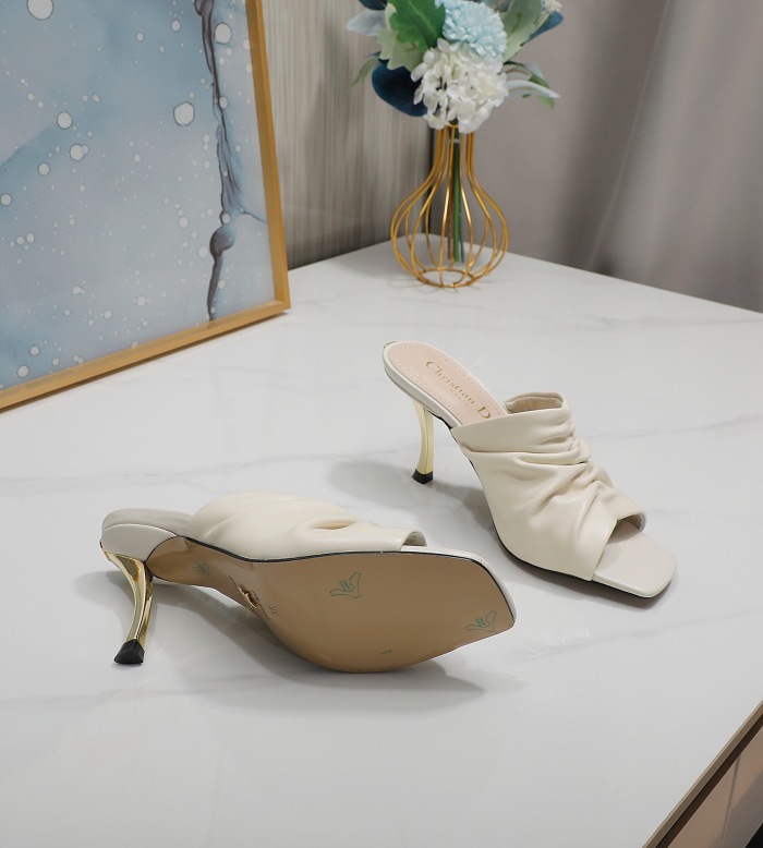 Dior D-Fame Heeled Sandal Pumps Size 35-41 5-Color