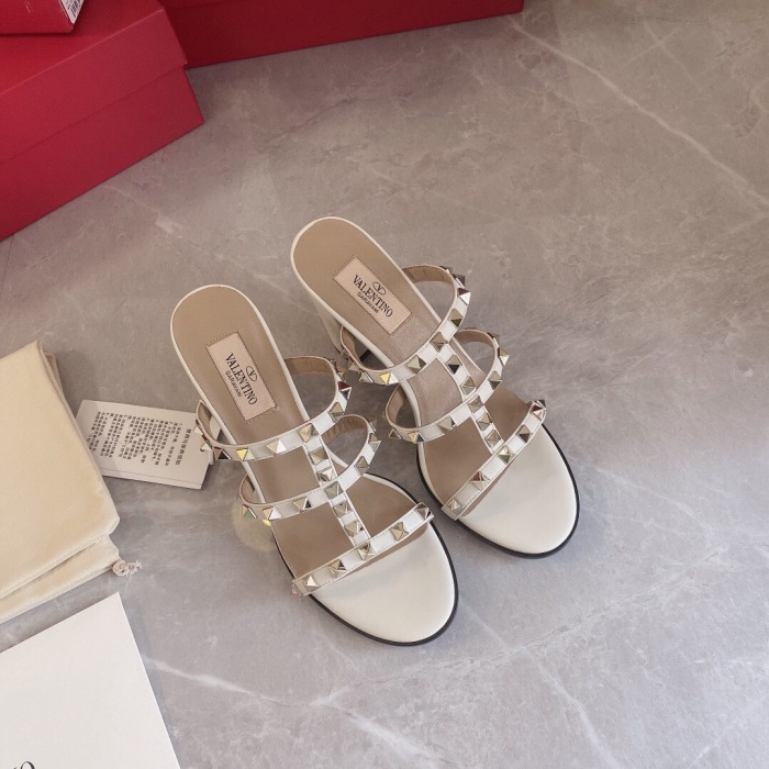 Valentino Rockstud Calfskin Leather Pumps Size 35-41 5-Color