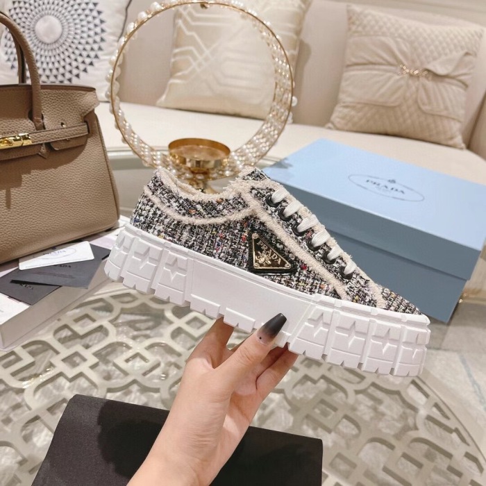 Prada Gabardine Sneaker Size 35-40   4-Color