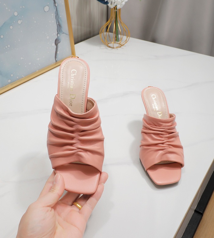 Dior D-Fame Heeled Sandal Pumps Size 35-41 5-Color