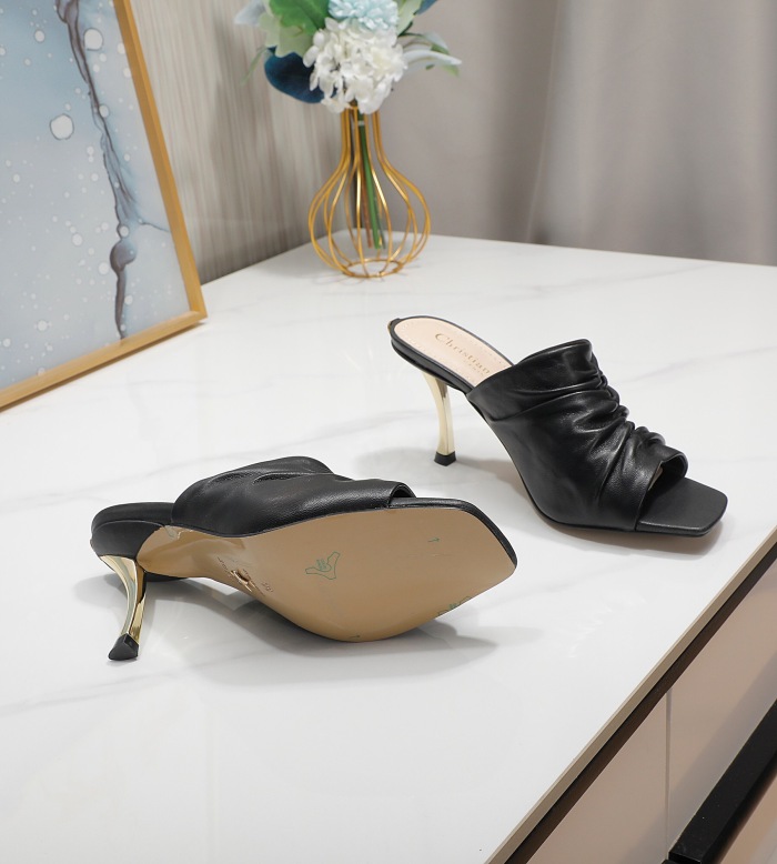 Dior D-Fame Heeled Sandal Pumps Size 35-41 5-Color