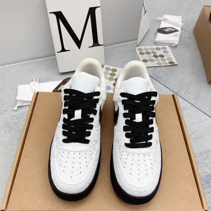 Louis Vuitton x Off White x Air Force 1 Sneaker Size 36-45   9-Color
