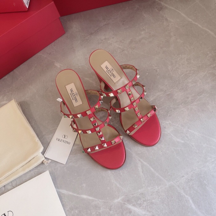 Valentino Rockstud Calfskin Leather Pumps Size 35-41 5-Color