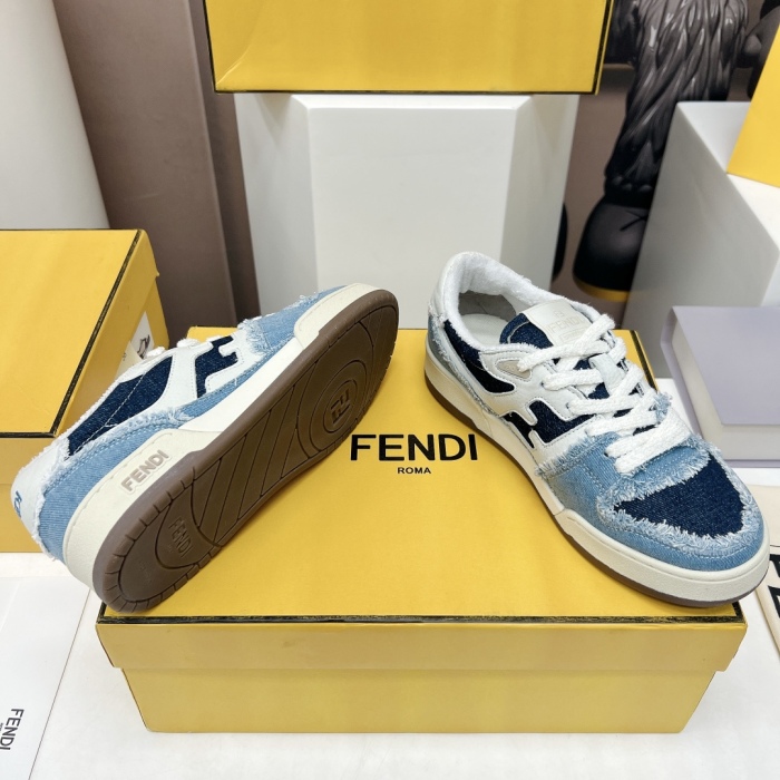 Fendi Match Low Top Sneaker Size 35-45  4-Color