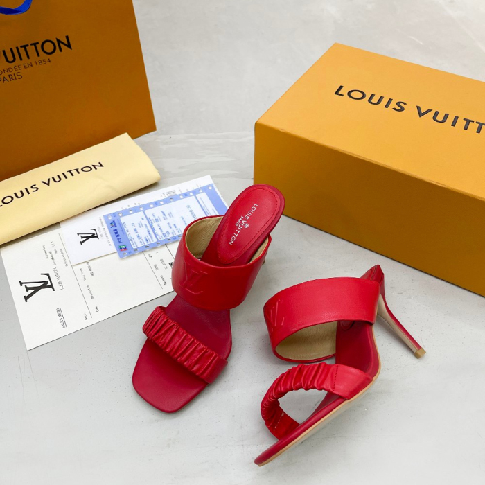 Louis Vuitton Drapy Pumps Size 36-41 Height 8.5cm   4-Color