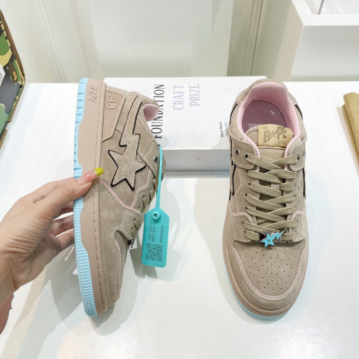 Bape SK8 STA Sneaker Size 36-45   8-Color