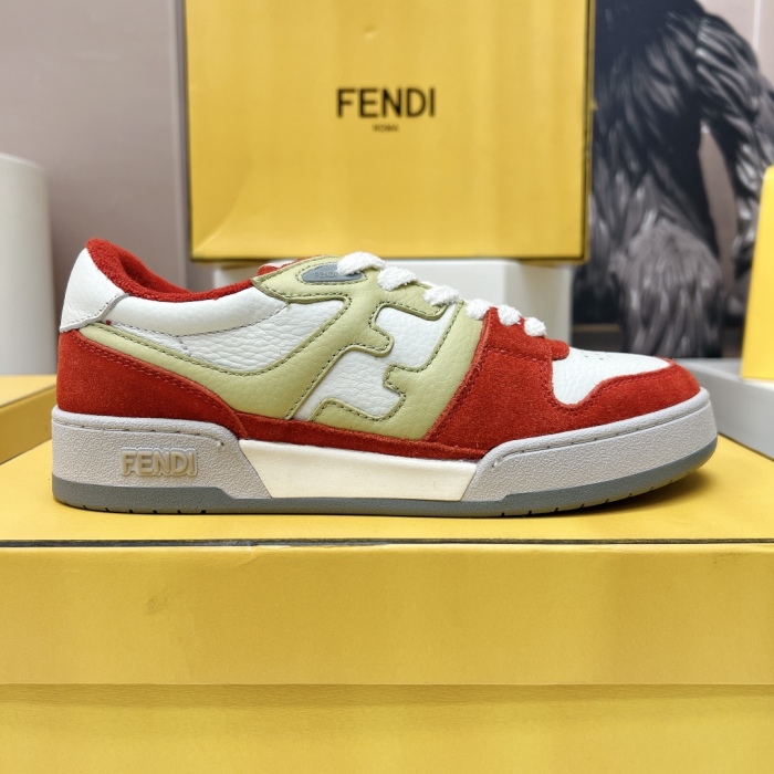 Fendi Match Low Top Sneaker Size 35-45  4-Color