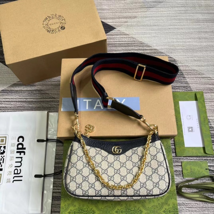 Gucci GG Ophidia GG Handbag for Women Size 25*15*6cm