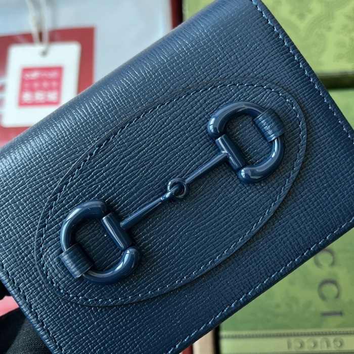 Gucci Gucci Horsebit 1955 card case wallet Size 11*8.5*3cm Style: 621887