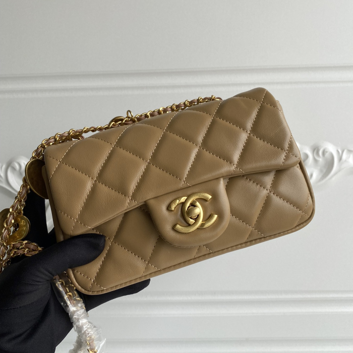 Chanel Chain Shoulder Bags Size 18cm 4-Color