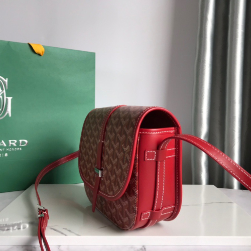 Goyard Belvedere Shoulder Bags for Men Size 22*16*7cm