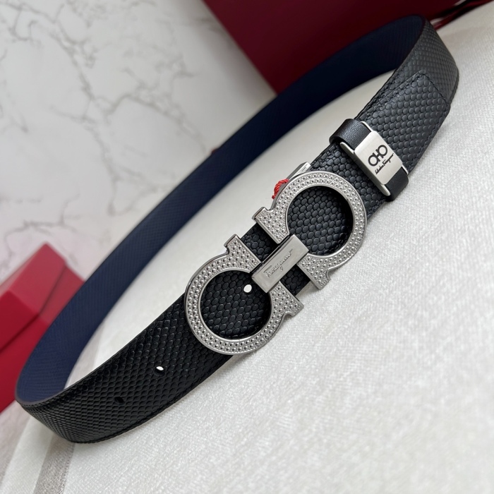 Ferragamo Men Belt Width 3.5cm