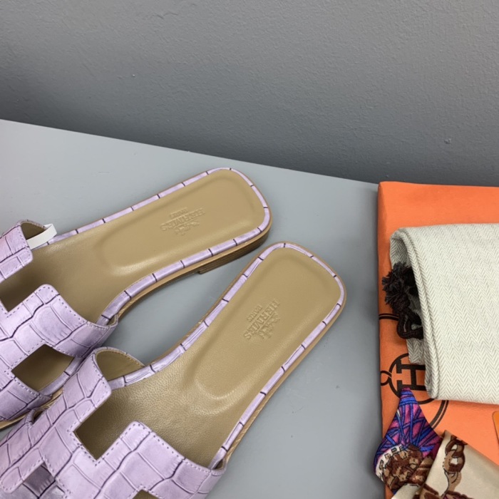 Hermes Oran Slippers Size 35-41  9-Color