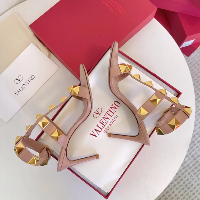 Valentino Roman Stud Calfskin Pumps Size 35-41 6-Color
